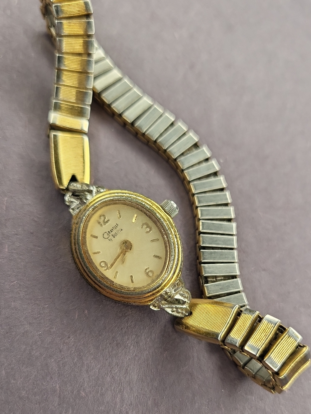 Bulova Two-Tone Gold and Silver Women's Dress Watch